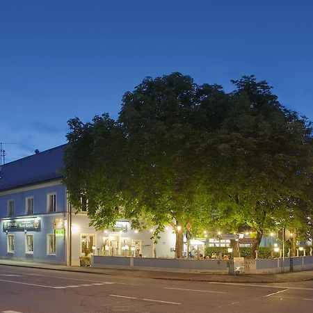 Hotel Blauer Karpfen Oberschleißheim Eksteriør billede